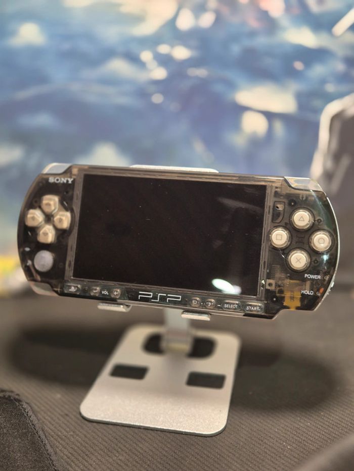 Sony PSP 3000 โ Transparent Black Edition โ Modified Console