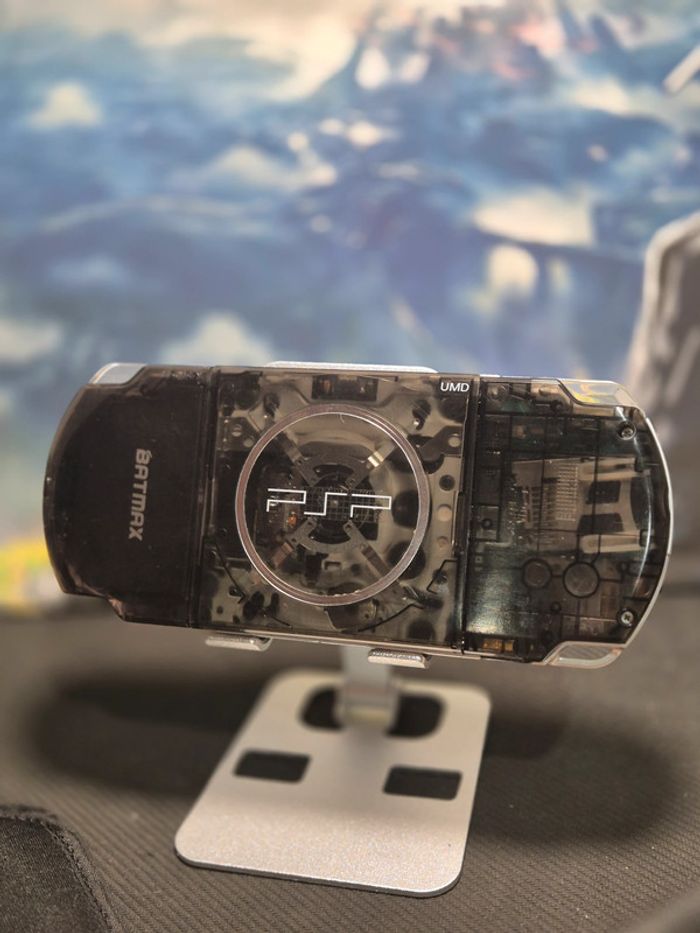 Sony PSP 3000 โ Transparent Black Edition โ Modified Console