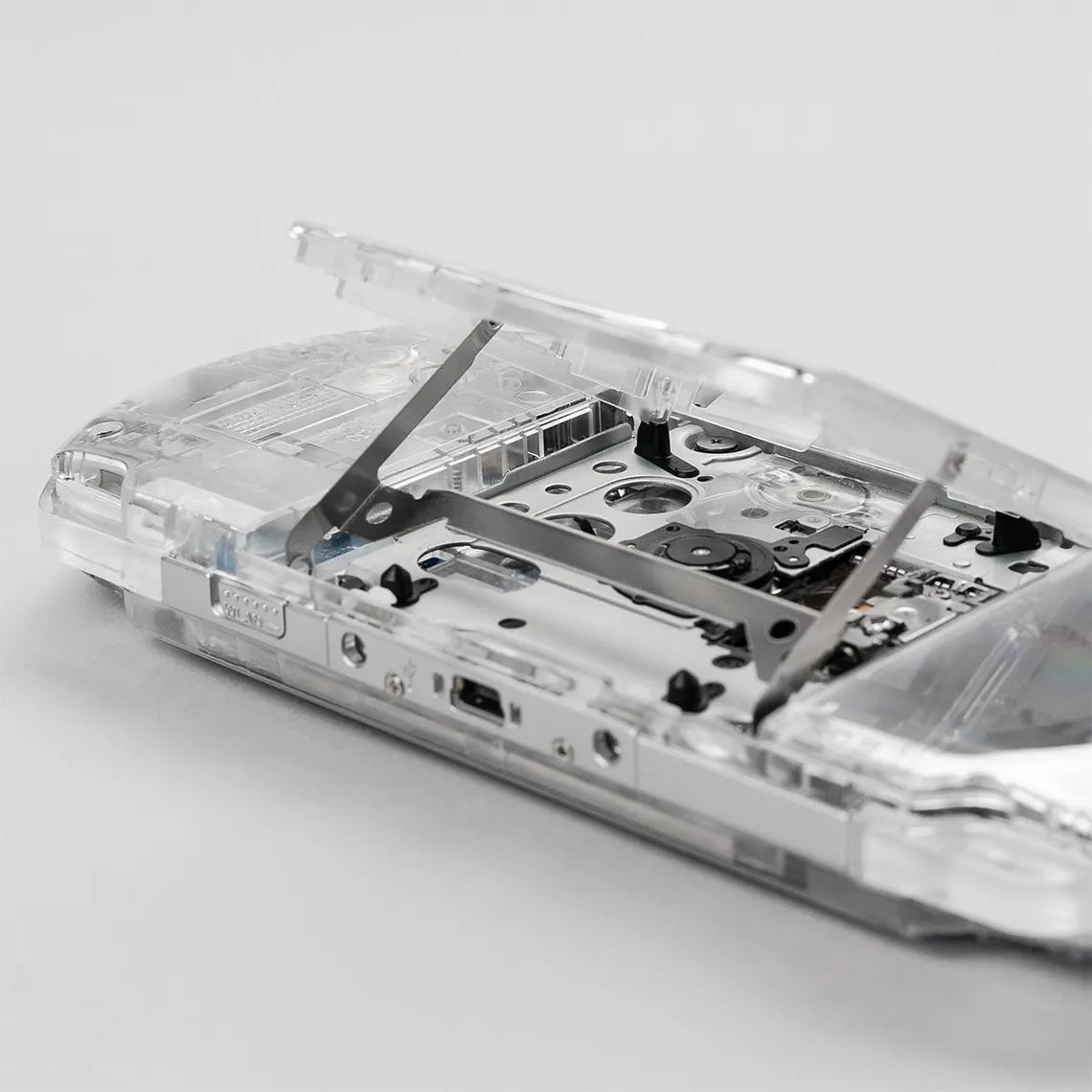 PSP 3000 Portable Amethyst Clear Housing Bundle