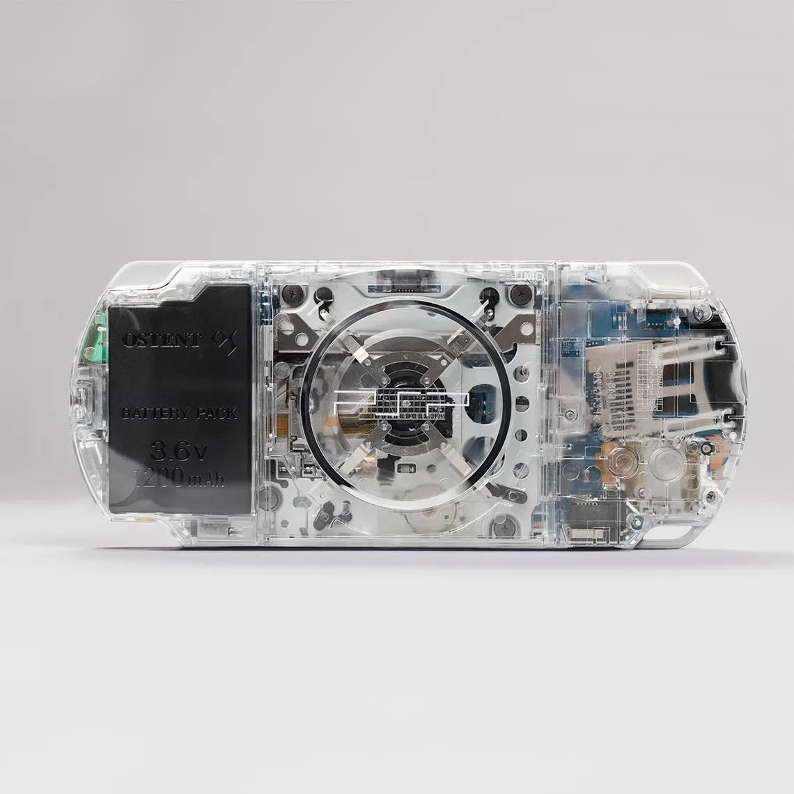 PSP 3000 Portable Amethyst Clear Housing Bundle