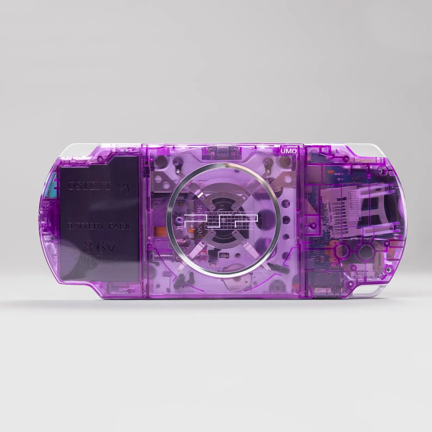 PSP 3000 Portable Purple Myst Housing Bundle