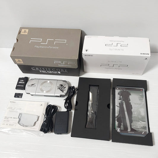 PSP 2000 CRISIS CORE Final Fantasy VII Limited Console with Box Import Japan