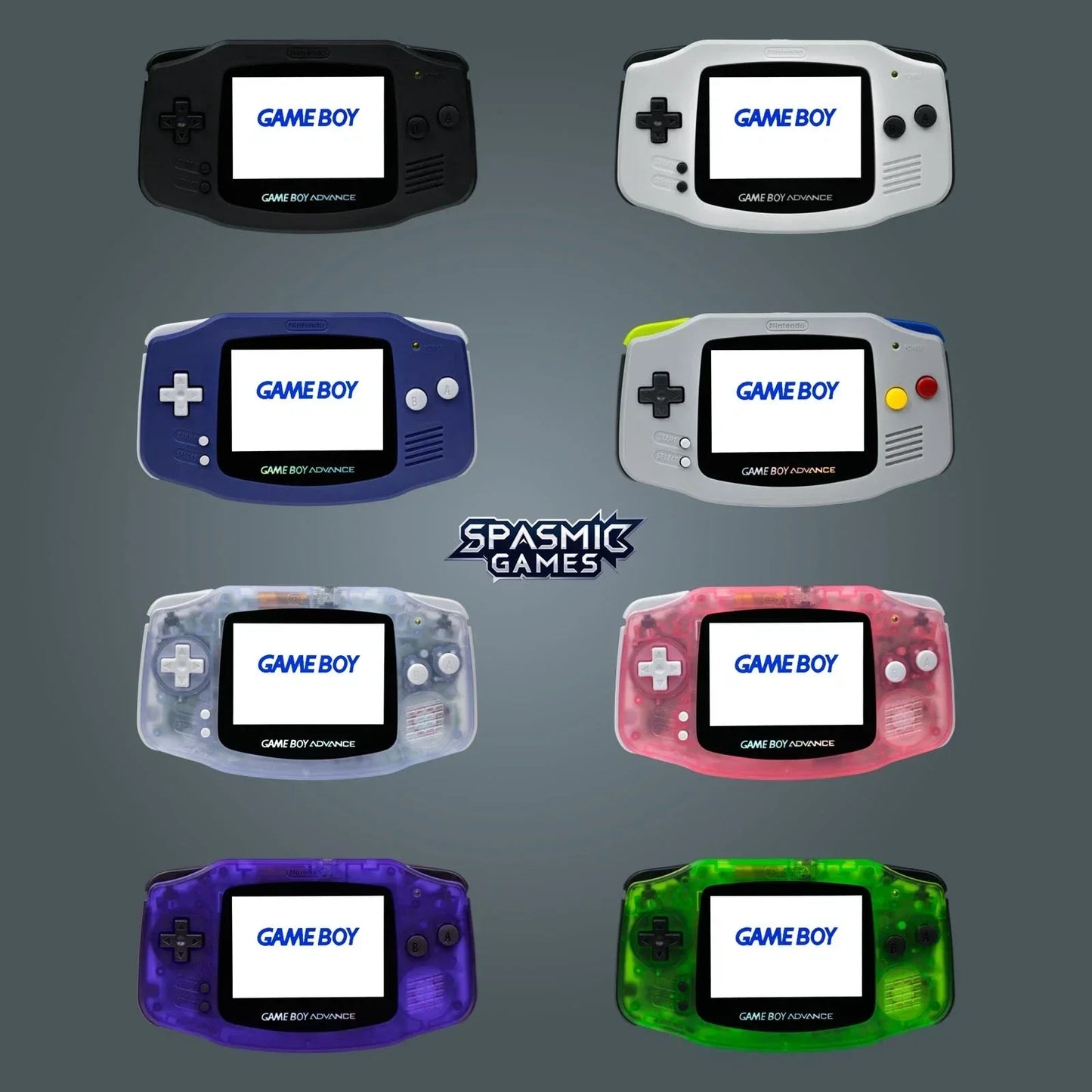 Nintendo Game Boy Advance Console with Backlit Screen IPS V5 GBA CHOOSE COLOR