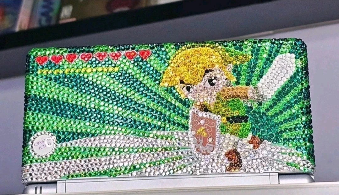 Nintendo DS Lite Swarovsky Console - The legend of Zelda - 1 OF 1 Nintendo World