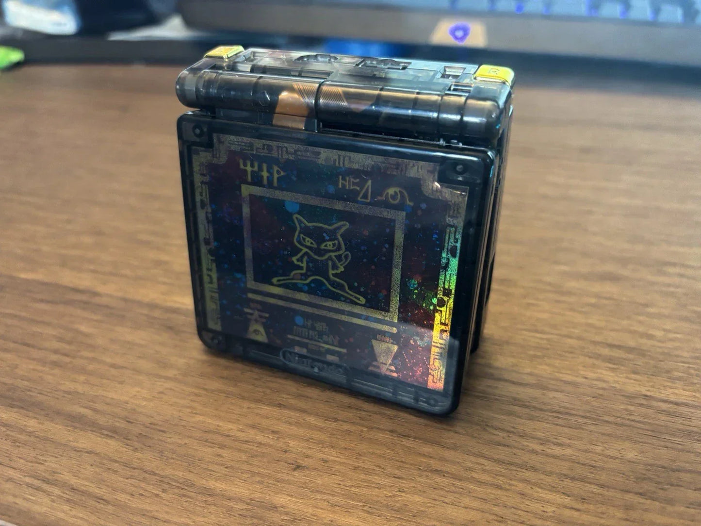 Ancient Mew Style Game Boy Advance SP - IPS V5 Screen + Improved Battery